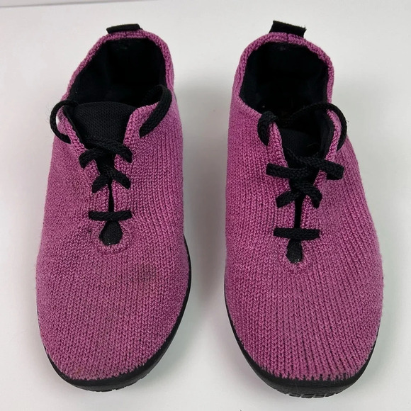 Arcopedico LS Knit Comfort Walking Shoe, Fus Size 6.5 W, Lace Up Padded, - Picture 4 of 14